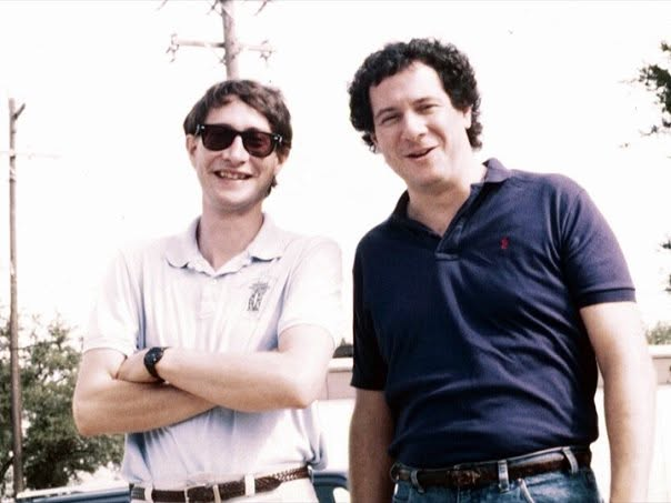 Loui Dobin and Paul J. Reichenbach standing together outdoors
