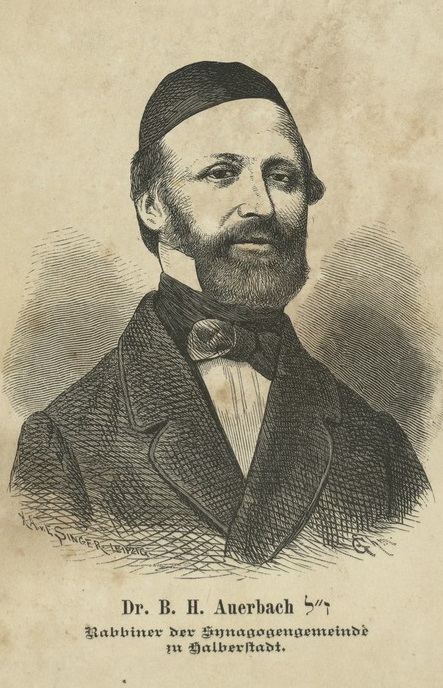 Figure 12. Figure 12. Benjamin Hirsch Auerbach (1808–1872), rabbi of Halberstadt from 1863 and author of the community’s history of...
